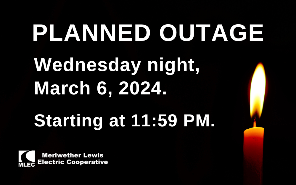 Release Cover_Planned Outage March 6 (1)